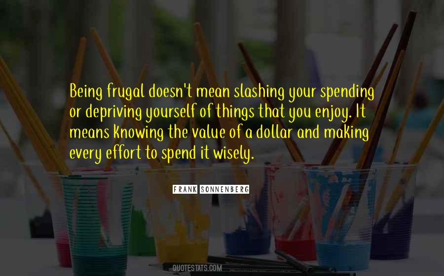 Frugal Quotes #832800