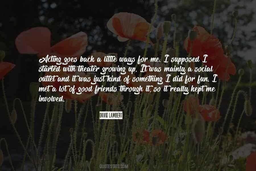 Just Good Friends Quotes #766521
