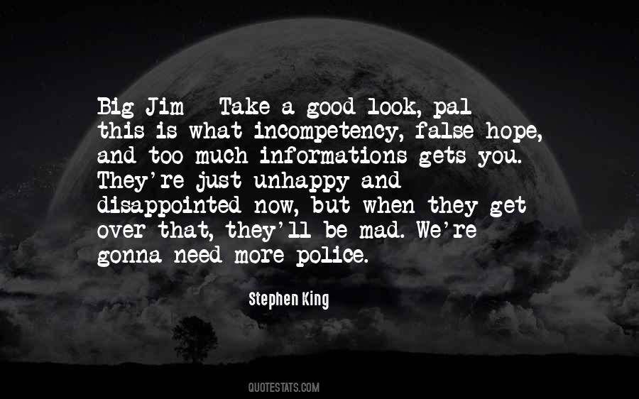 When Disappointed Quotes #135260