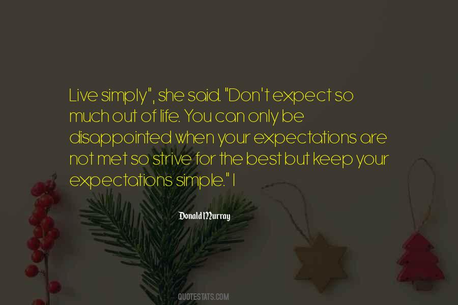 When Disappointed Quotes #346505
