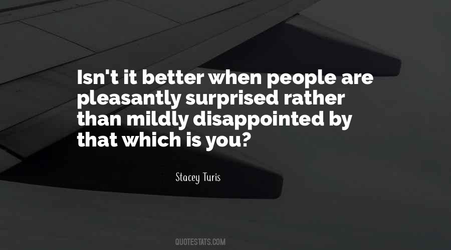 When Disappointed Quotes #522