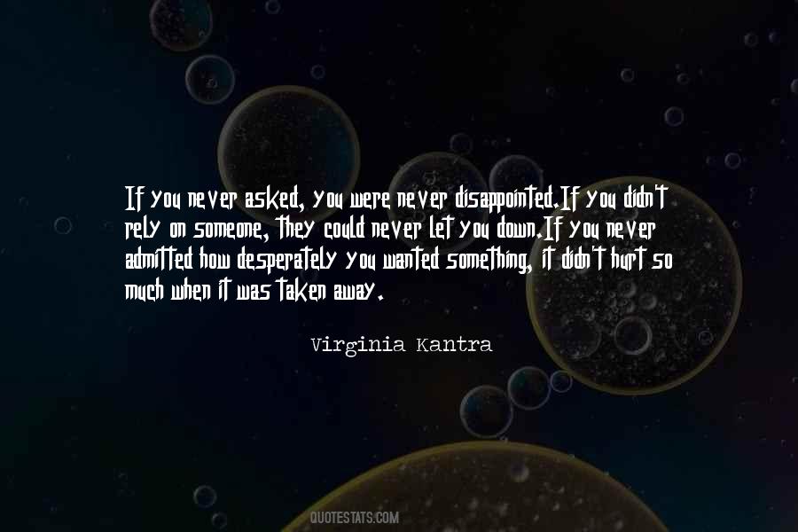When Disappointed Quotes #537676