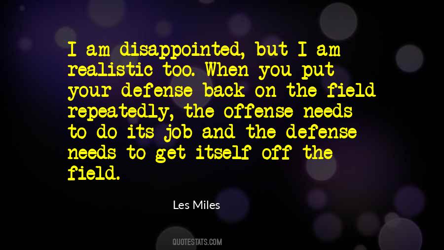 When Disappointed Quotes #864617