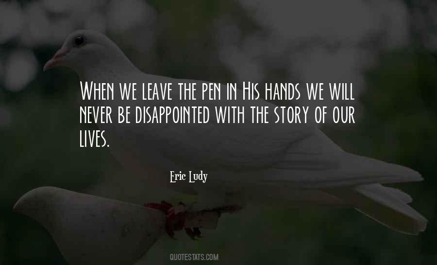 When Disappointed Quotes #879380