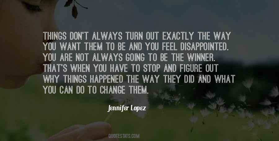 When Disappointed Quotes #968474