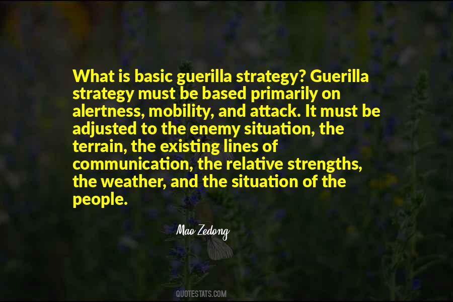 Quotes About Guerilla #1733842