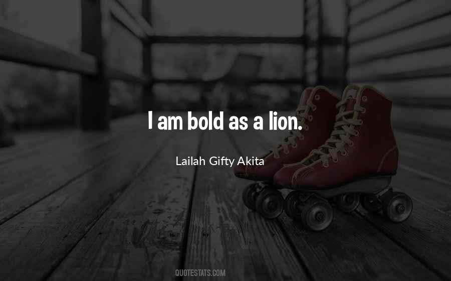 I Am A Lion Quotes #1682286