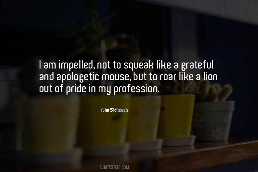 I Am A Lion Quotes #1762806