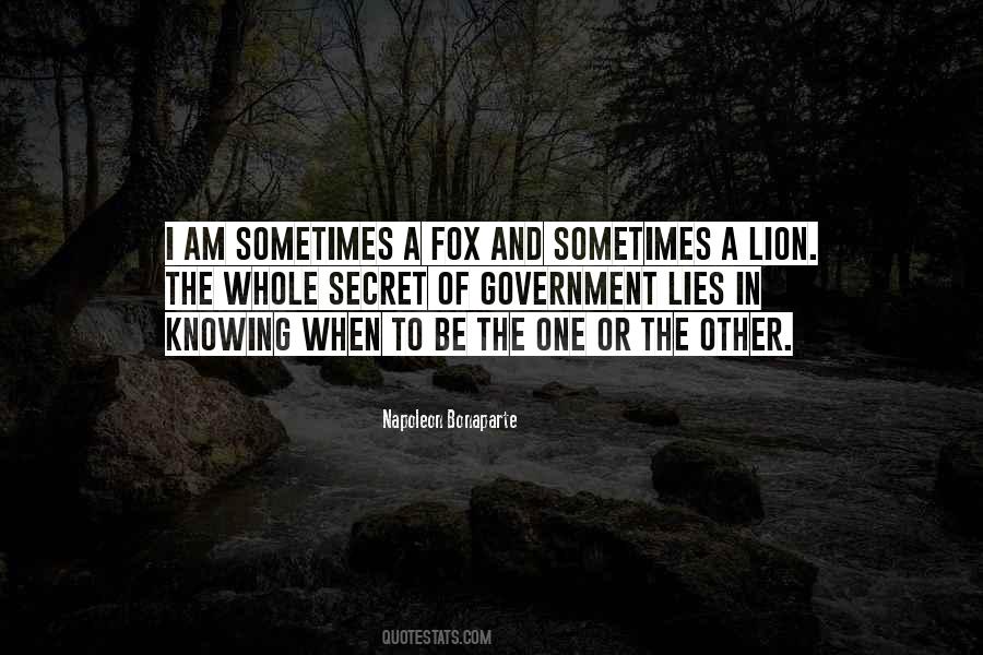 I Am A Lion Quotes #257766