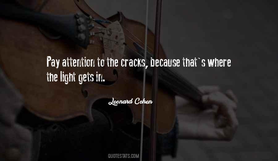 Where The Light Gets In Quotes #214484