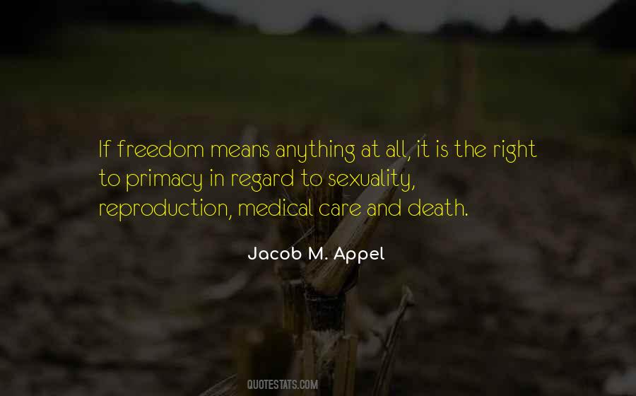 Death Freedom Quotes #11975