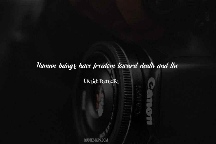 Death Freedom Quotes #1403182