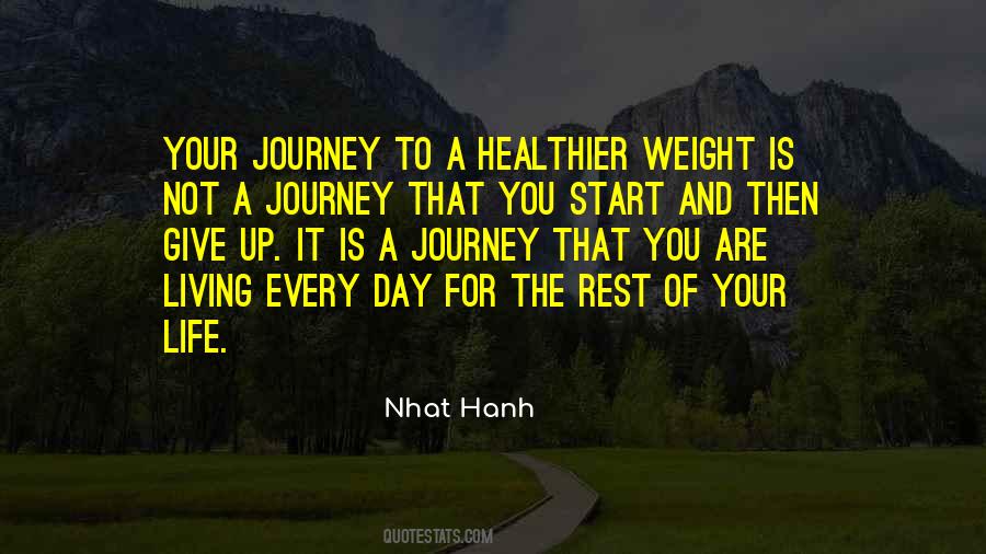 Healthier Living Quotes #1681781
