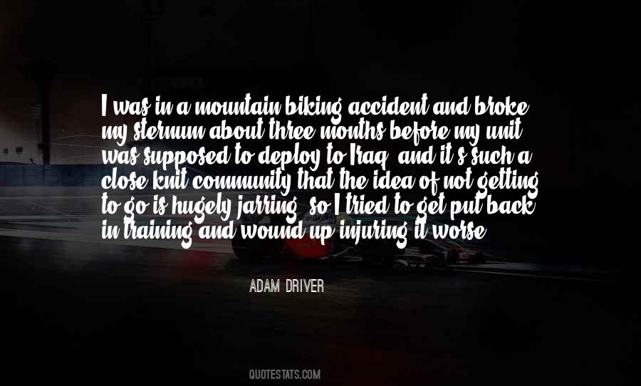 Back In Training Quotes #538244