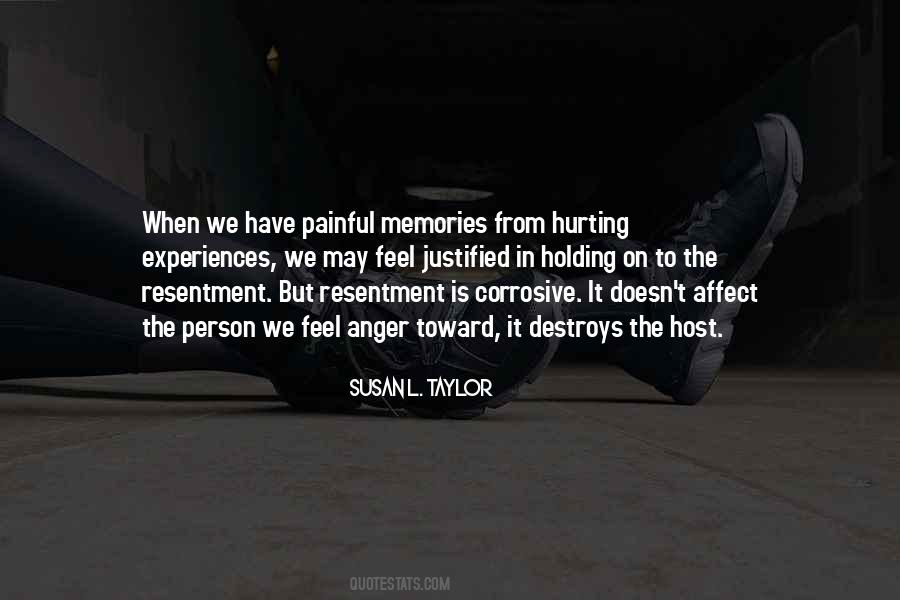 Holding Anger Quotes #128407
