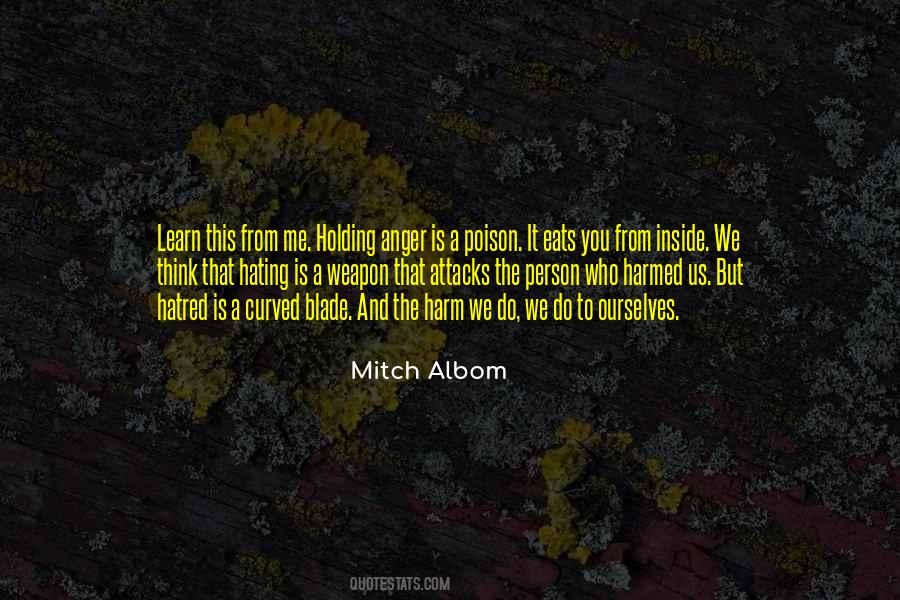 Holding Anger Quotes #1522910