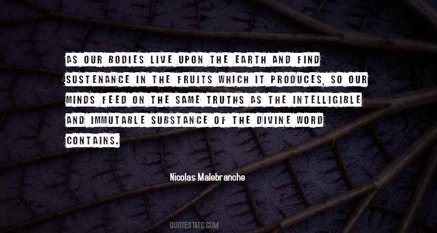Fruits Of The Earth Quotes #1282925