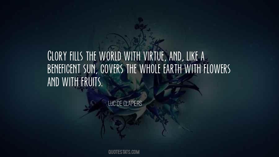 Fruits Of The Earth Quotes #1504769