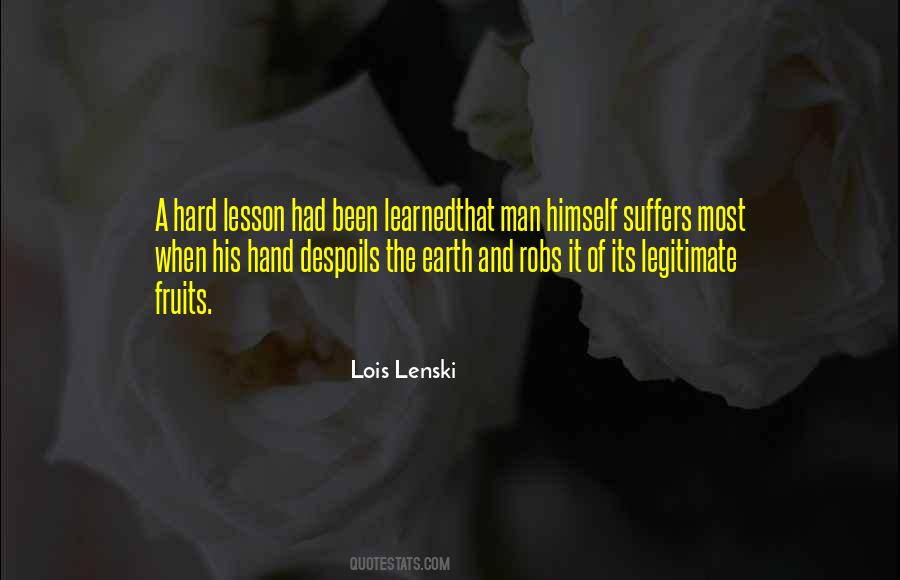 Fruits Of The Earth Quotes #174152