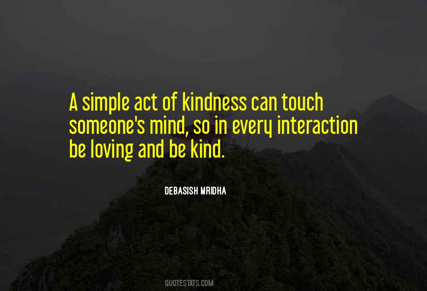 Any Act Of Kindness Quotes #571368