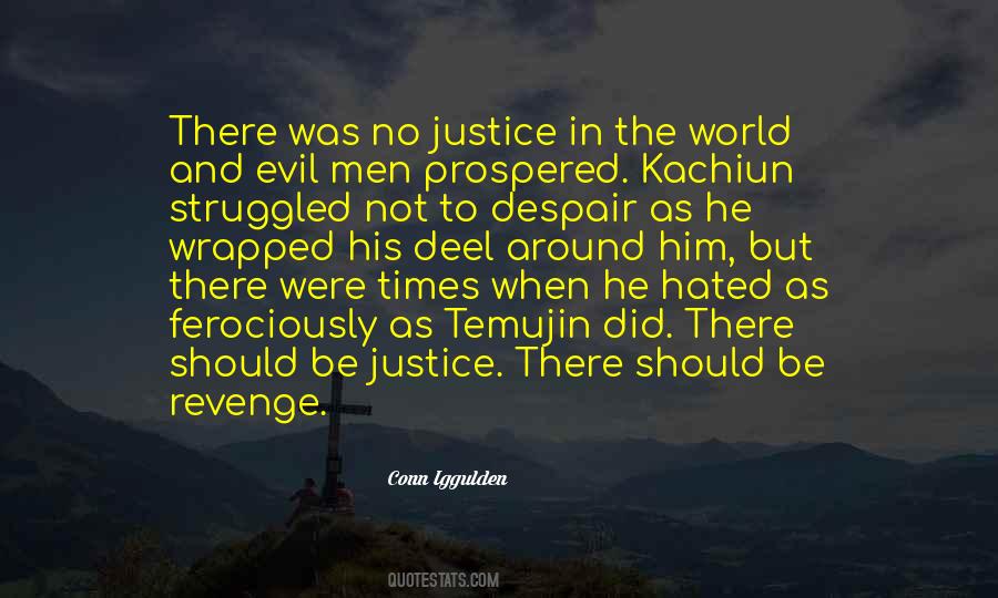 Revenge Evil Quotes #120694