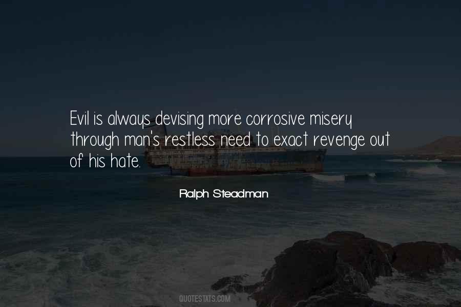 Revenge Evil Quotes #360343