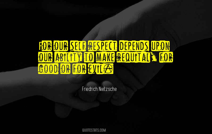 Revenge Evil Quotes #77528