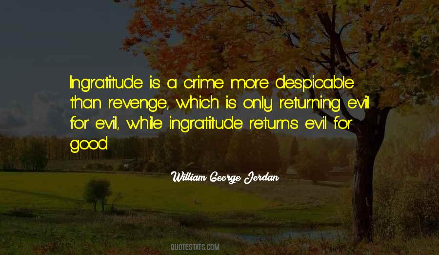 Revenge Evil Quotes #91420