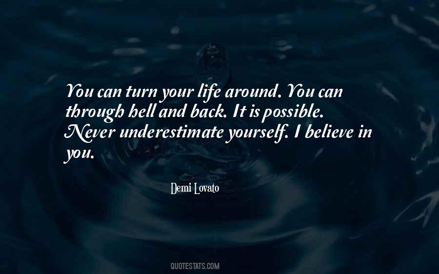 You Have To Go Through Hell Quotes #218809