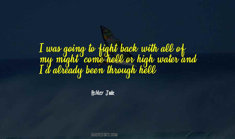 You Have To Go Through Hell Quotes #410956