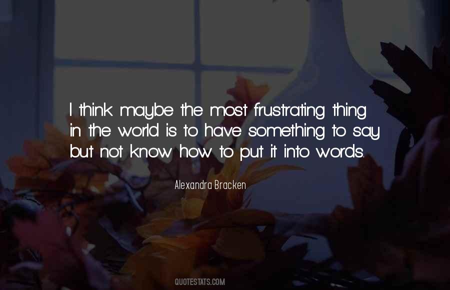 Frustrating Quotes #980004