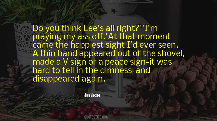 Quotes About The Peace Sign #242153