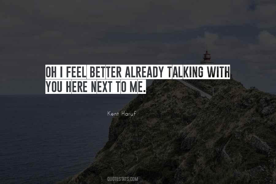 Next To Me Quotes #1248387