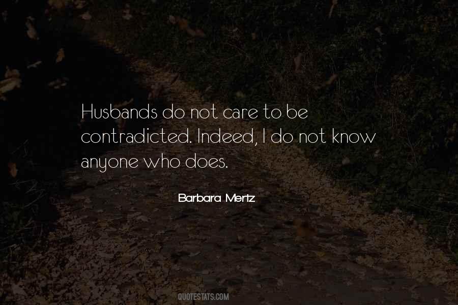Care Husband Quotes #1363267