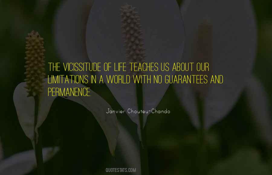 Quotes About Guarantees In Life #65626