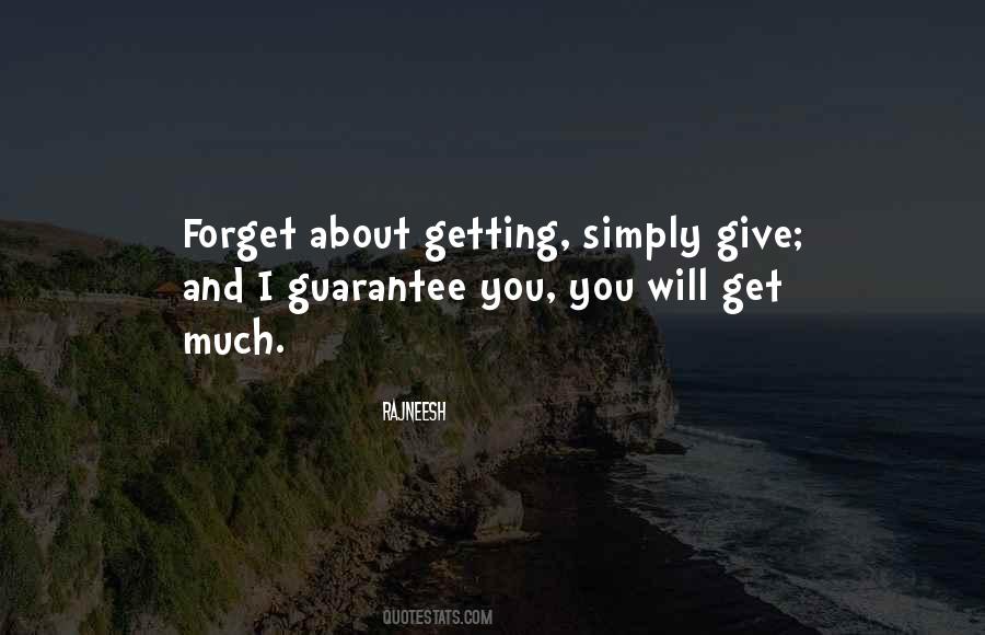 Quotes About Guarantees In Life #727363