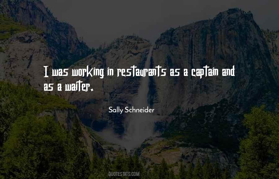 Quotes About Working In Restaurants #111400