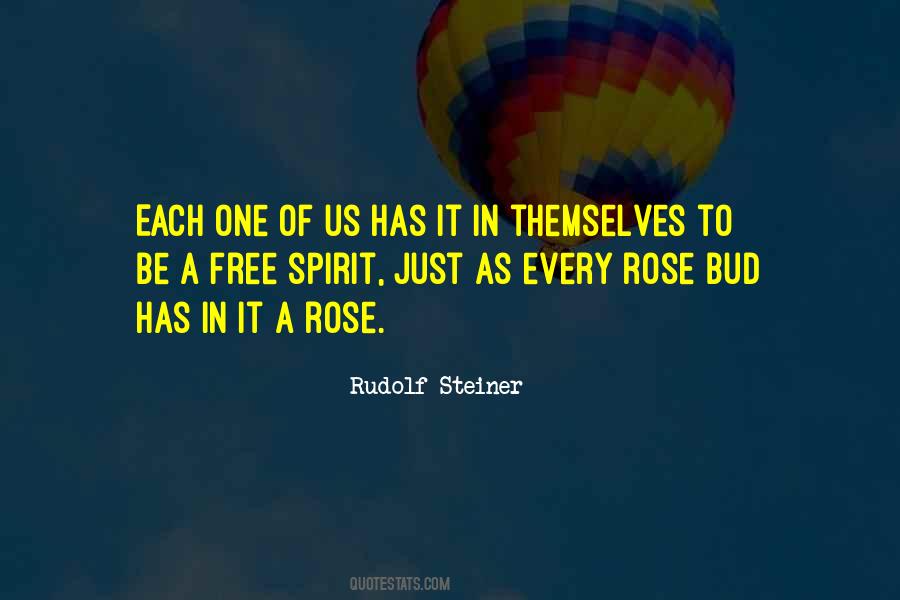 Spirit To Be Free Quotes #1447520