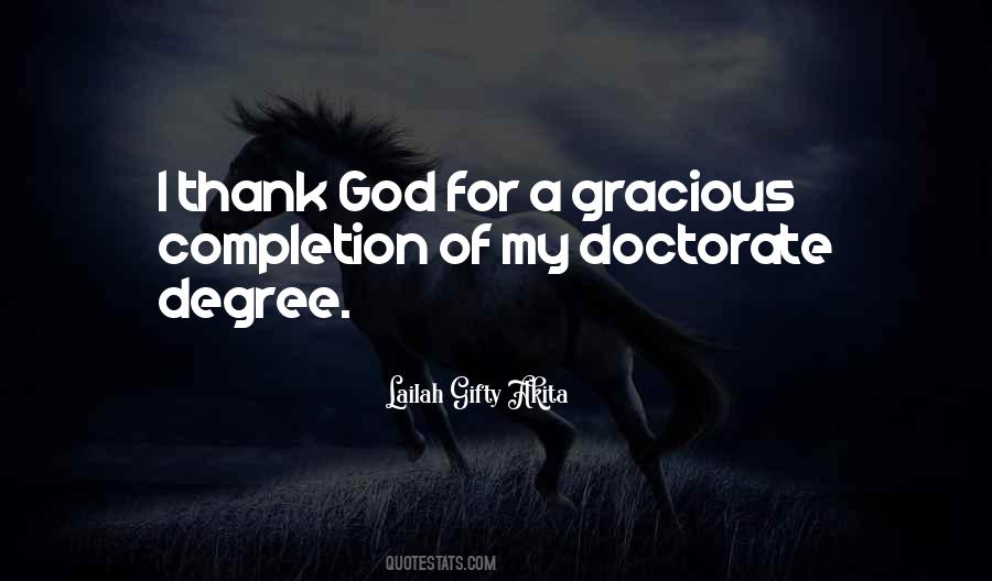 Graduation Thank Quotes #1581908