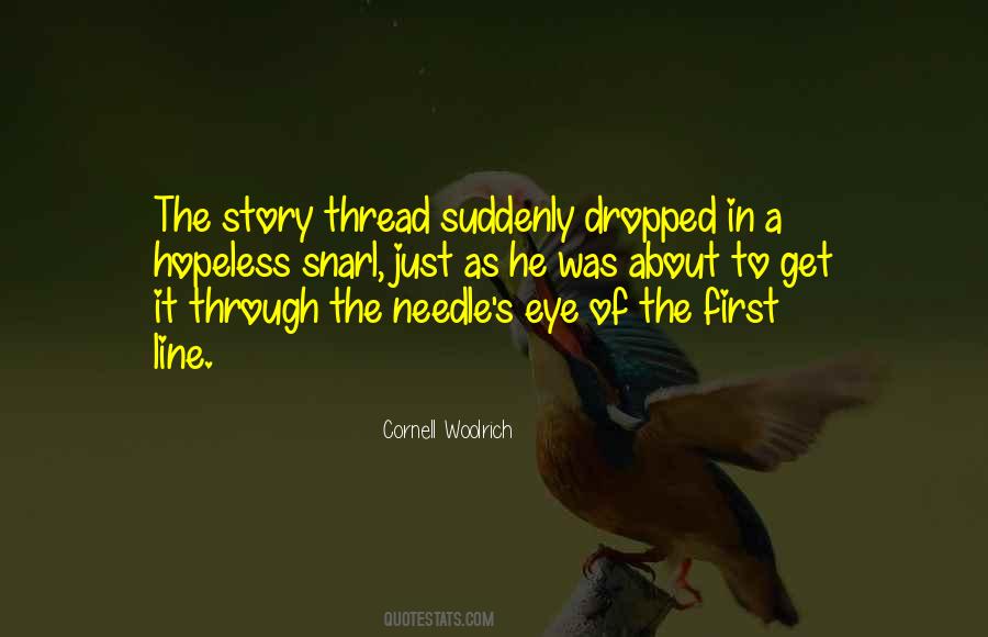 Thread Of The Quotes #1615995