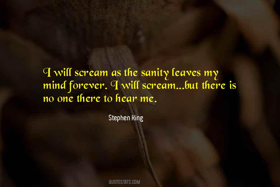 Scream One Quotes #1652399