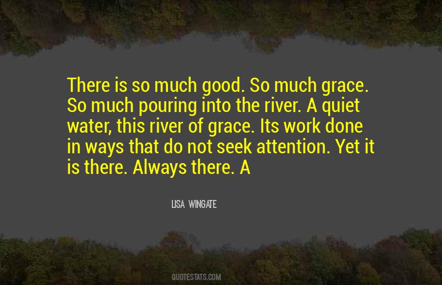 Quiet Water Quotes #716321