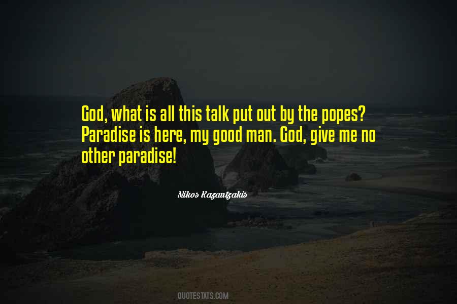 Man God Quotes #615654