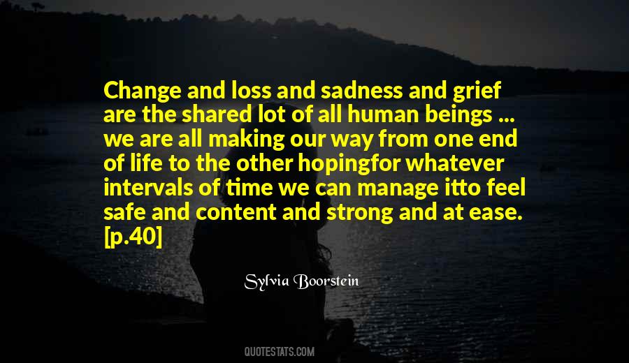 Loss Of Human Life Quotes #961347