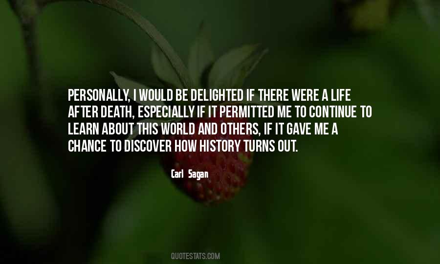 Carl Sagan Life Quotes #1292824