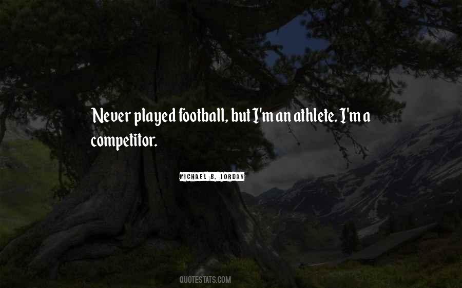 Football Athlete Quotes #146165