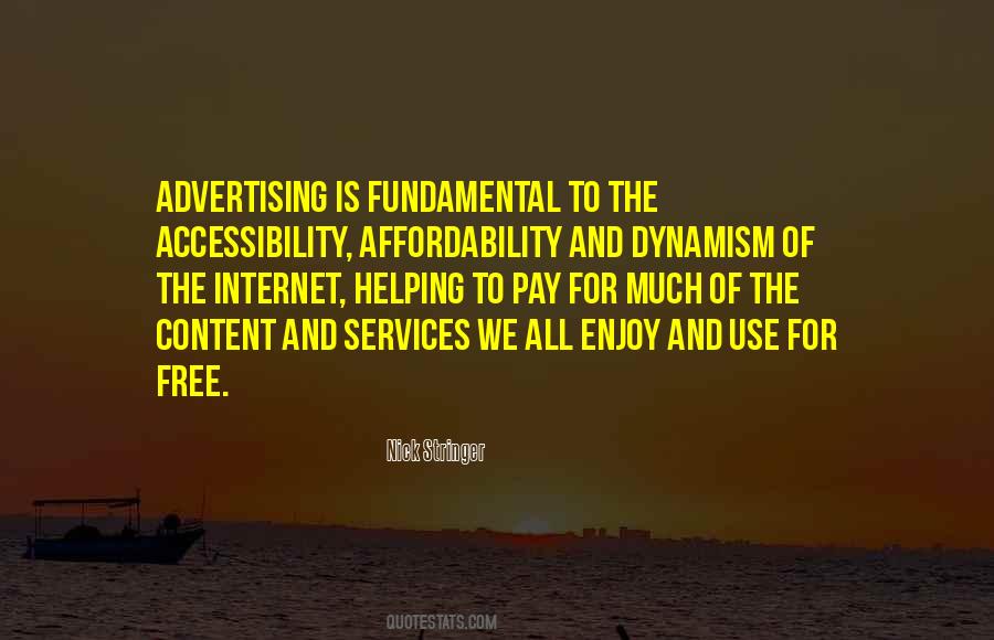 Quotes About Free Advertising #1464140