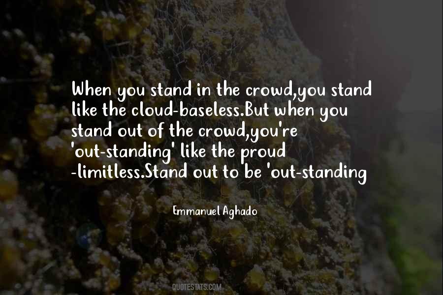 Standing Proud Quotes #1054452