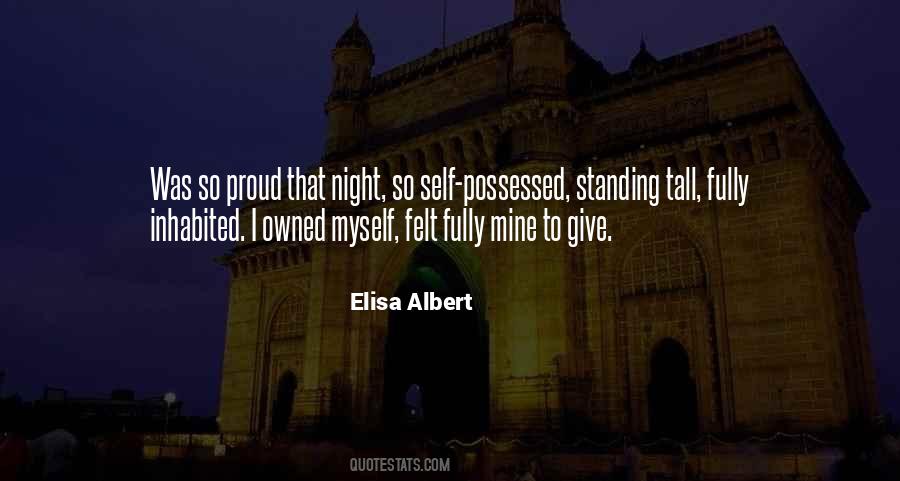 Standing Proud Quotes #160814