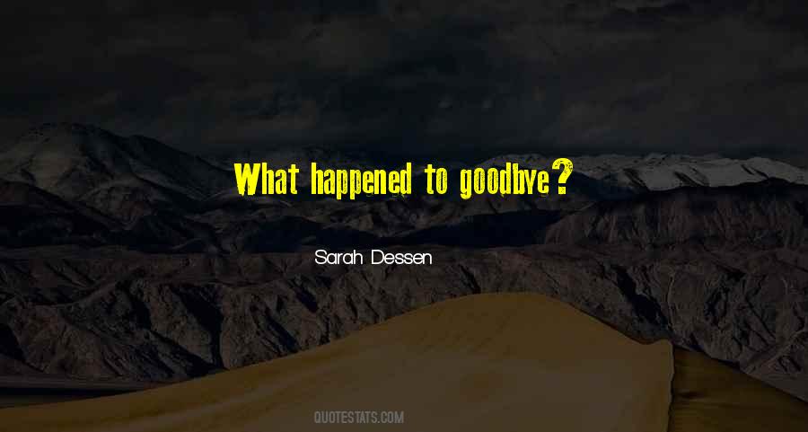 Goodbye Sad Quotes #513473